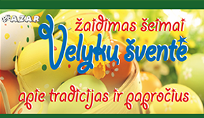 Žaidimas šventei „Velykų šventė"     2,25€